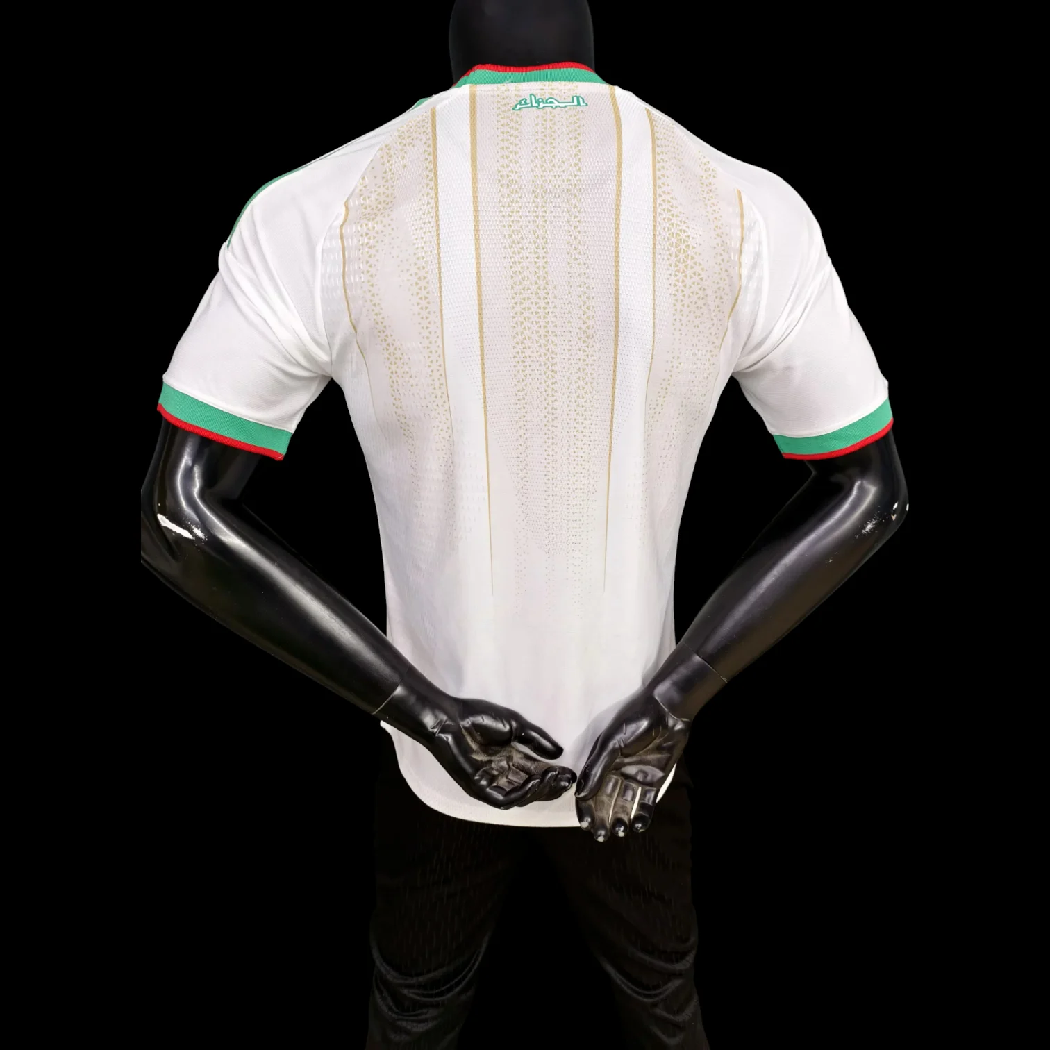 Vue arrière Algérie Maillot Domicile 2627 – Version Player